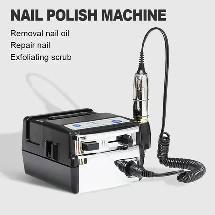 Nail Drill Pullyon UP200-G5 OEM Japan Micromotor G5 Handpiece 35000RPM Electric File Low Noise Low Vibration Acrylic Gel Polishing Machine Manicure Pedicure Sander Salon Equipment