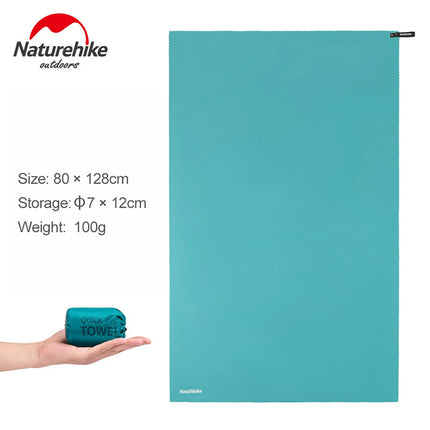 Naturehike Asciugamano da bagno assorbente ad asciugatura rapida, escursionismo con zaino in spalla, nuoto, asciugamano da bagno da campeggio, asciugamano da palestra da viaggio da spiaggia traspirante