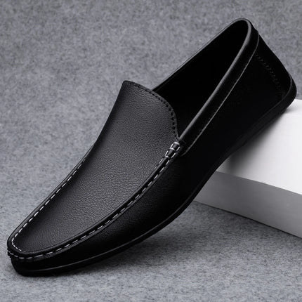 Scarpe casual da uomo in pelle moda Estate comode slip on di alta qualità Mocassini bianchi Comode scarpe da barca da guida Mocassini da passeggio