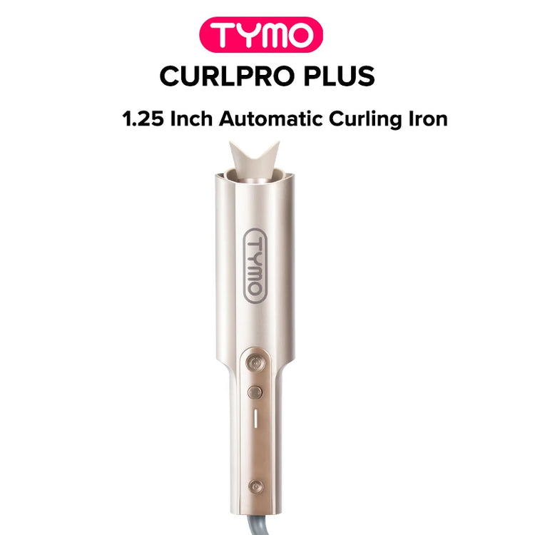 TYMO CURLPRO PLUS Auto Rotating Curling Iron Ceramic Curler, Anti-Scald, Anti-Tangle,32MM,600m Ion, Dual Voltage, for Women