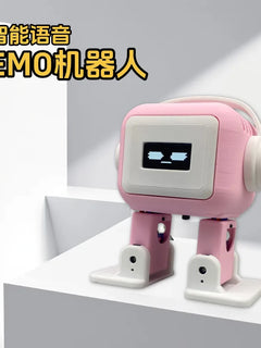 Intelligent Voice EMO Dancing Desktop Robot, Off-Line AI Programming Kit