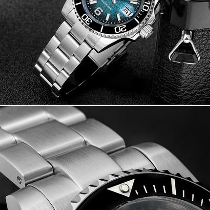 ADDIESDIVE Hot Sale 41mm Men Watch AD2513 200M Waterproof Reloj Hombre BGW9 Super Luminous Reloj Hombre Quartz Watch Reloj