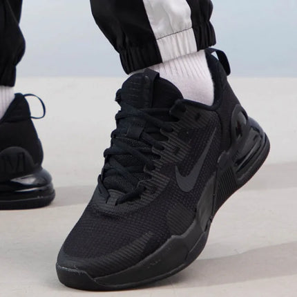 Scarpe da corsa sportive retrò con cuscino d'aria completamente nere Nike Air Max BIA SE da uomo IM5072-001