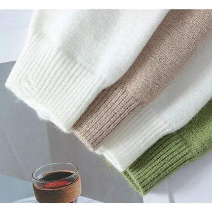 Winter Sweaters for male men thick O-neck sweater men Student youth sweaters autumn Men's wool Casual Knitwear Pullover men