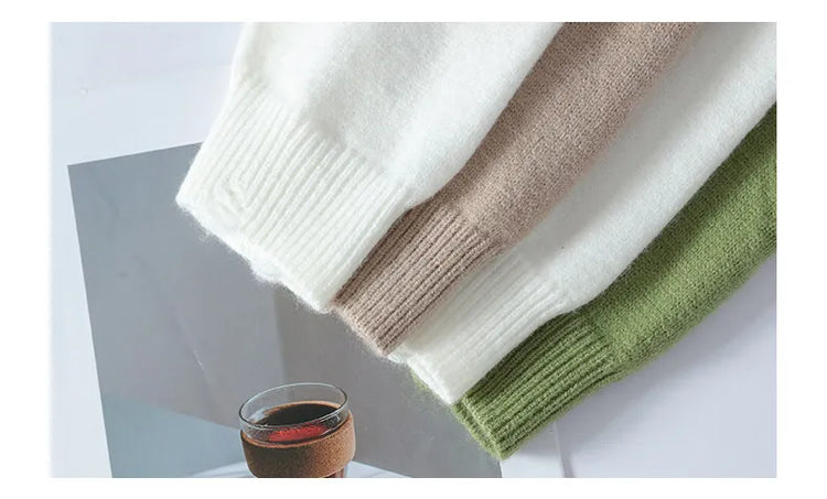 Winter Sweaters for male men thick O-neck sweater men Student youth sweaters autumn Men's wool Casual Knitwear Pullover men