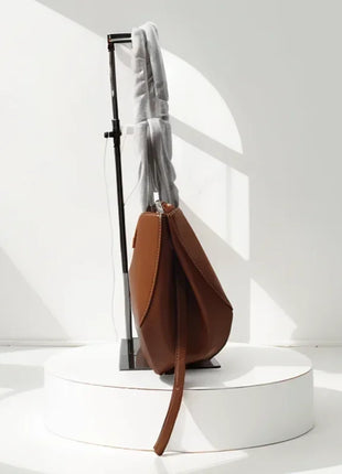 Borsa a Secchiello Classica Vintage, Interno Spazioso, Versatile per Trasporto a Spalla e Sottobraccio, Design Iconico Retrò