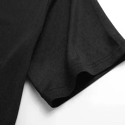 EVERLAST T-shirt e pantaloncini da uomo, set da 2 pezzi, abbigliamento sportivo per il tempo libero, a maniche corte, per jogging, palestra, con stampa del marchio platinumshop