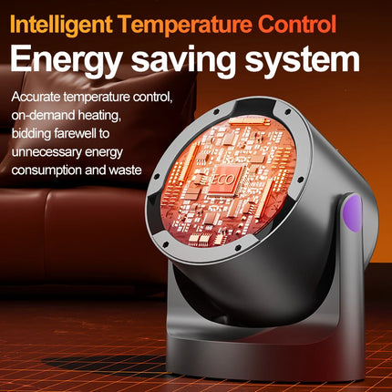 Desktop Heater Dormitory Mini Quick Heating Silent Energy Efficient Household Hot Air Blower Appliances Room Warmer For Office ﻿