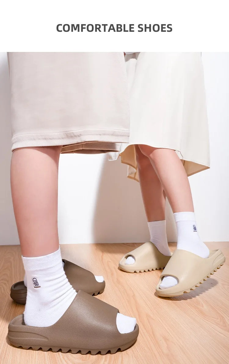 Women Men Slippers Fashion EVA Slides 2025 Summers Outdoor Beach Sandals Women Casual Shoes Man Flip-flops Men's Sandal