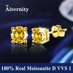 SZ Gold - Yellow / 1ct(6.5mm)x 2pcs-box