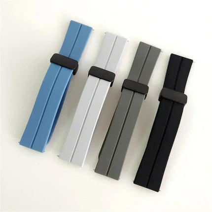 22mm 20mm cinturino magnetico in silicone per Omega X Swatch Joint MoonSwatch cinturino per Xiaomi Watch S4 S3 S2 S1/Huawei GT6Pro GT6 5 4 46 platinumshop