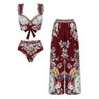 Swimsuit and pants / M