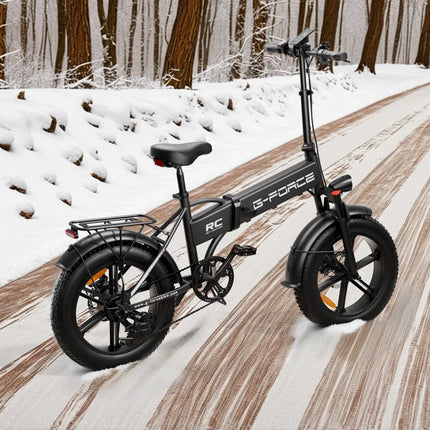 Bicicletta Elettrica Pieghevole G-FORCE RC per Adulti, Motore 750W, Batteria 48V 15AH, Pneumatici Fat da 20 Pollici, Bici Elettrica Urbana