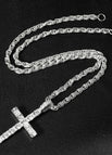 Silver rope chain A