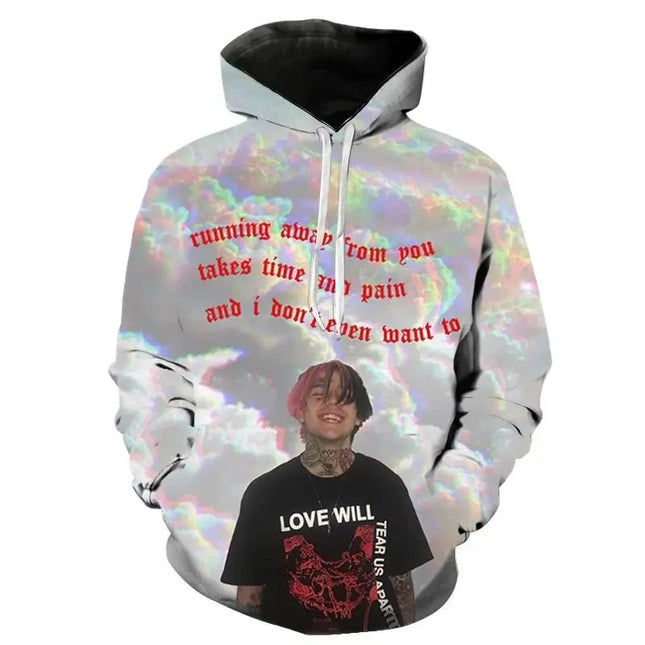 Love Lil.peep Hoodie Men/Women Sweatshirts Lil Peep 3d Print Streetwear Pullover Kids Casual y2k coat