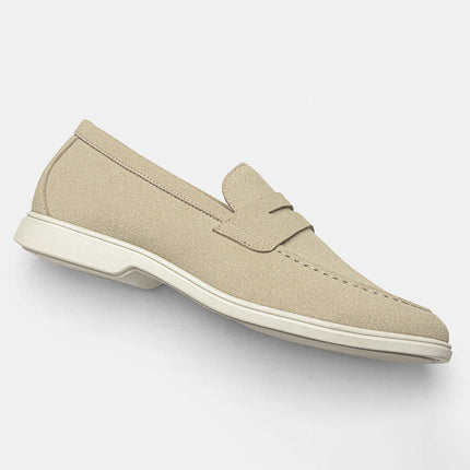 Mocassini da Uomo Comodi e Traspiranti, Scarpe in Pelle Estive alla Moda