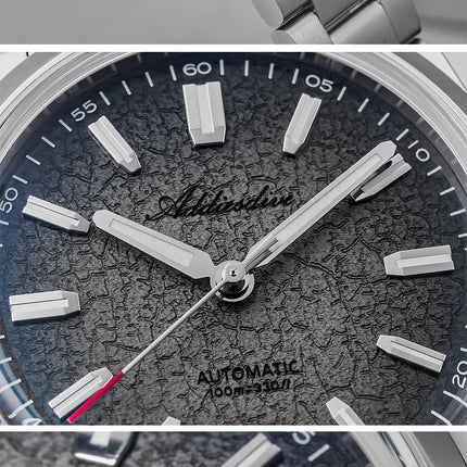 ADDIESDIVE New 2026 Luxury Men's Mechanic Quartz Analog Watch Super Luminous Steel Watch 10Bar Bubble Glass Personalized Watches