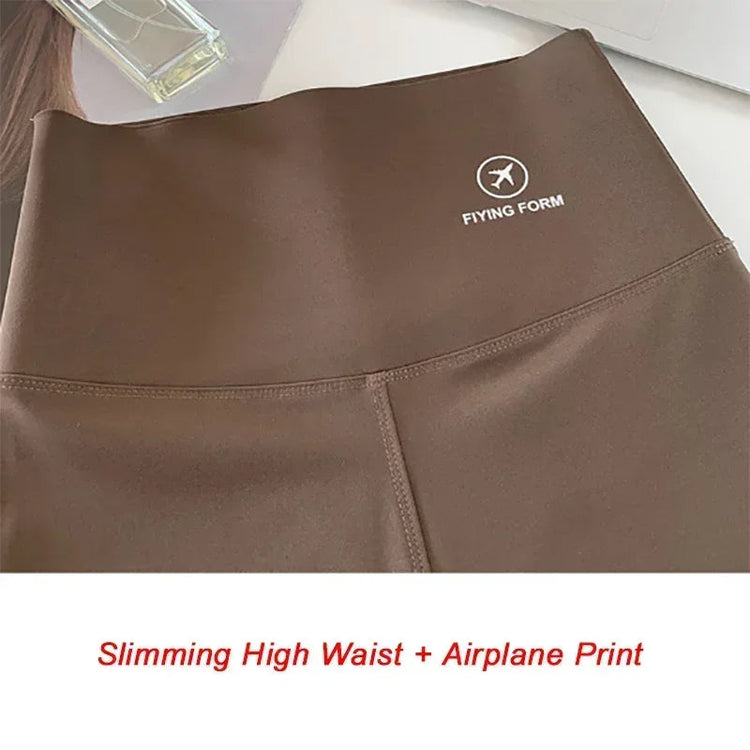 M-XL Shark pants women wear spring  autumn winter thin high-waisted belly lift hip yoga tights small feet black leggings PlatiNum