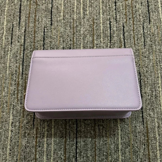 Women's Handheld Chain Evening Bag Party Banquet Rhinestone Basic Casual Matte Rectangular Patent Leather Shoulder Bag Crossbody