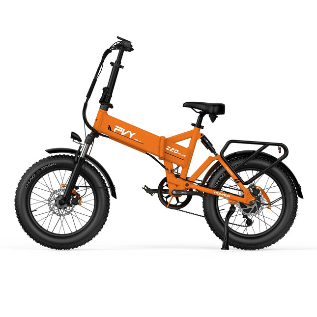 PVY Z20PLUS 1000 Electric Bike for Adults 250W Motor City Electric Bicycle 48V16.5AH Battery E-bike 20 Inch Fat Tire Ebike