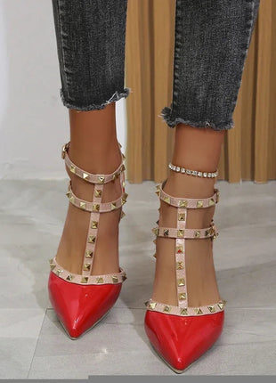 Scarpe donna 2022 estate donna tacchi alti scarpe di san valentino décolleté a punta femminile per scarpe da donna Zapatos Chaussure Femme platinumshop
