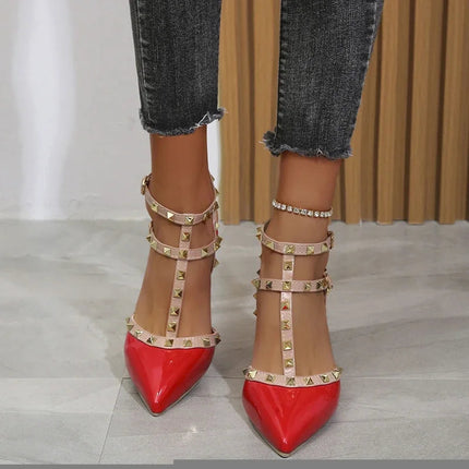 Scarpe donna 2022 estate donna tacchi alti scarpe di san valentino décolleté a punta femminile per scarpe da donna Zapatos Chaussure Femme platinumshop