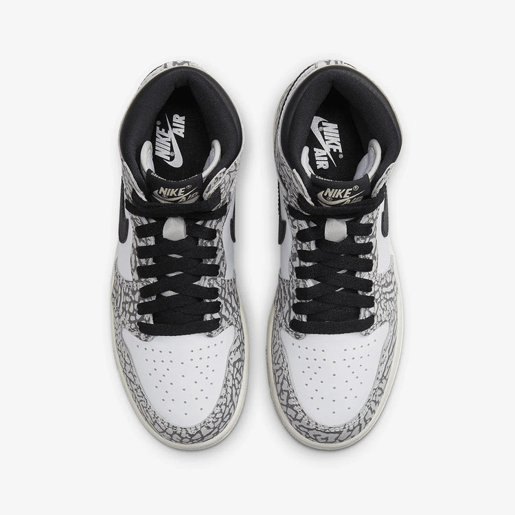 Scarpe da basket per bambini grandi Nike Air Jordan 1 GS originali per ragazze FD1437-052 platinumshop