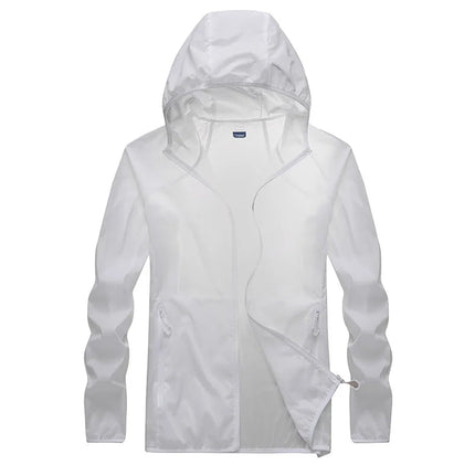 Golf Raincoat Rain Jacket Waterproof Lightweight Quick-Dry UV Sun Protection Breathable Outdoor Sports Men Women Golfing Apparel PlatiNum