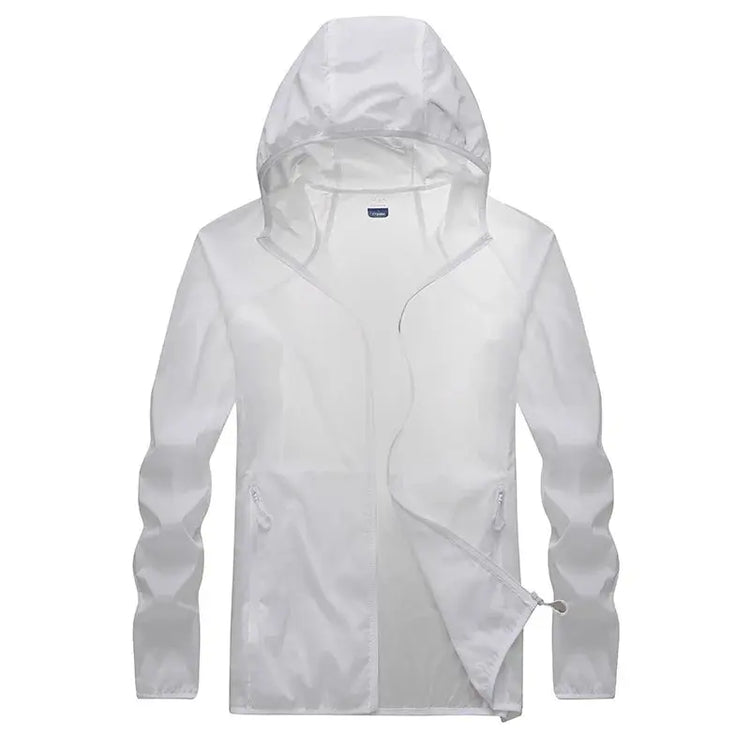 Golf Raincoat Rain Jacket Waterproof Lightweight Quick-Dry UV Sun Protection Breathable Outdoor Sports Men Women Golfing Apparel PlatiNum