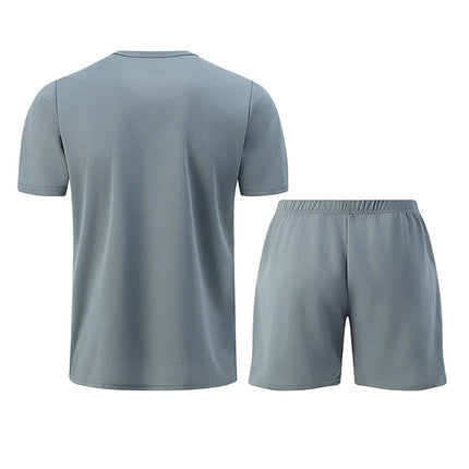 Tuta sportiva da uomo ad asciugatura rapida 1/2/4 pezzi T-shirt casual traspirante a maniche corte Tasca Pantaloncini versatili per adolescenti da indossare platinumshop