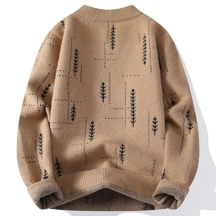 Winter Sweaters for male men thick O-neck sweater men Student youth sweaters autumn Men's wool Casual Knitwear Pullover