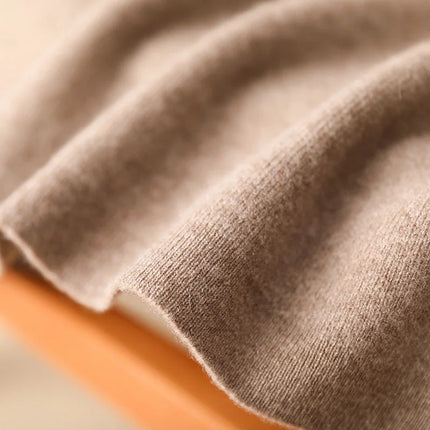 Autumn Winter Women Wool Skirt Elastic Waist Mini Slim Fit Cashmere Skirts 100% Merino Wool Knitted Office Lady Above Knee Dress PlatiNum