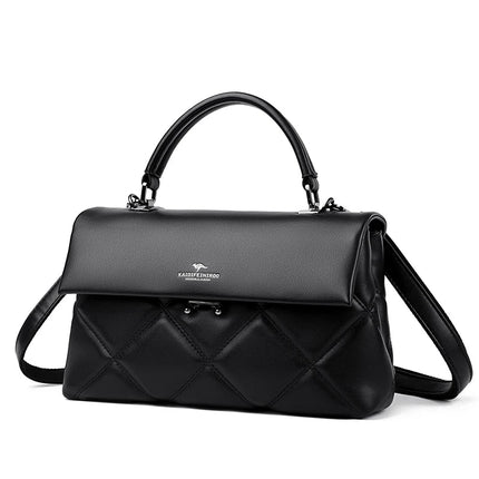 Women's Bag New Trend Korean Handbags Designer Luxury Brand Ladies Shoulder Bags Soft Leather Fashion Versatile Crossbody Bags PlatiNum
