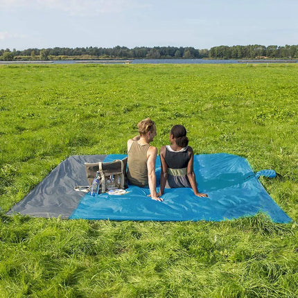 2022 telo mare oversize tappetino senza sabbia spiaggia antivento impermeabile coperte da Picnic tappetino da spiaggia tasca oversize Picnic 4 ancora