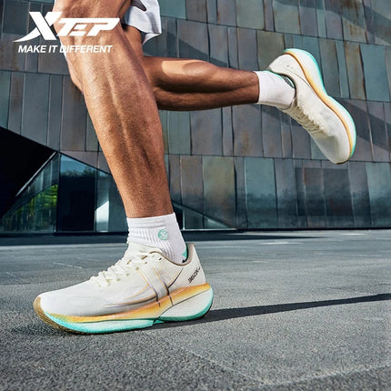 Xtep 360X 2.0 Running Shoes For Men Summer Comfortable Wear-Resistant Lightweight Marathon Training Running Shoes 975219110053 PlatiNum