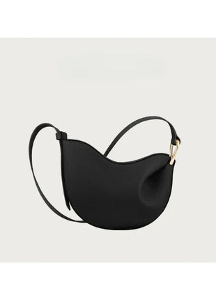 Borsa a tracolla da donna 2026 New French Pea - Design piccolo, in pelle, da portare sotto il braccio o a spalla singola