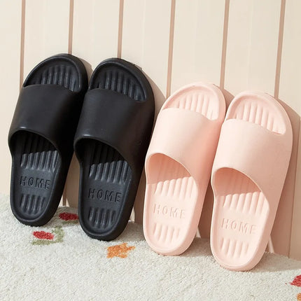 Pantofole morbide coppie casa pantofola all'aperto estate donna camera da letto fondo spesso scarpe sandali da spiaggia uomo infradito scarpe da doccia