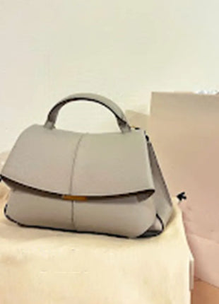 Elegante Borsa da Donna, Borsa Pratica di Alta Gamma per il Pendolarismo, Design Elegante con Pieghe, Borsa Quotidiana di Grande Capacità