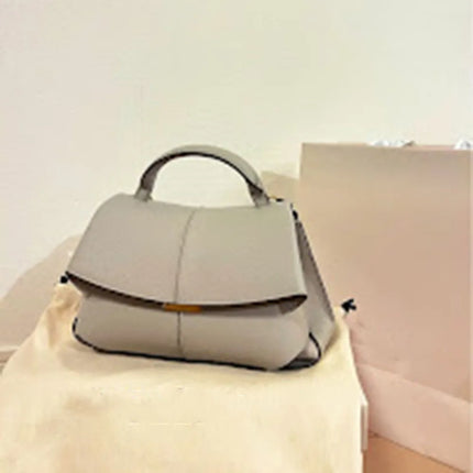 Elegante Borsa da Donna, Borsa Pratica di Alta Gamma per il Pendolarismo, Design Elegante con Pieghe, Borsa Quotidiana di Grande Capacità