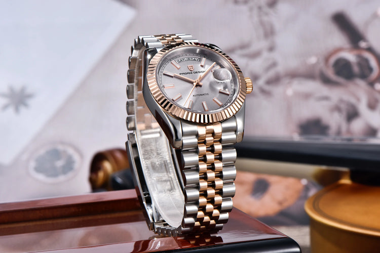PAGANI DESIGN quadrante smaltato 2025 nuovi orologi da uomo DD36 argento oro orologio automatico di lusso da uomo orologio da polso meccanico impermeabile