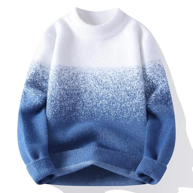 Sweaters men Winter Letter pattern thick sweater men Student youth sweaters autumn Men's wool pullovers full