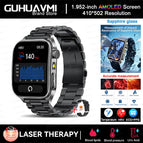 Black Steel / Orologio per terapia laser