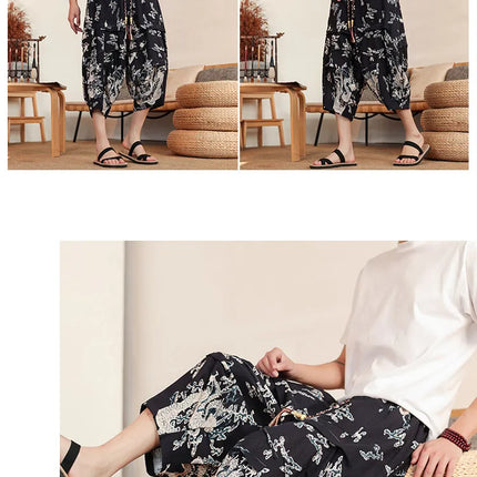 Pantaloncini da Spiaggia Estivi 2026 da Uomo, in Cotone Traspirante, Comodi, Casual, a Gamba Larga, Taglie Forti fino alla 8XL