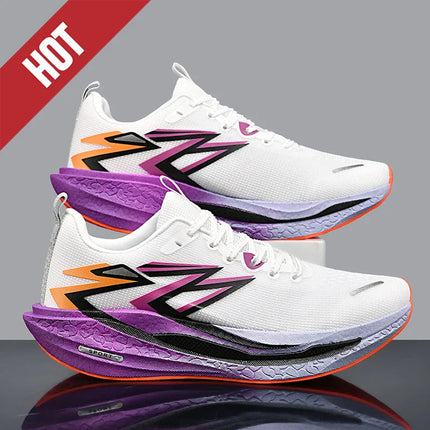 2026 NEW Men Sports Running Shoes Off Marathon Breathable Light Comfortable Women Athletic Sneakers Jogging Tenis Air Cushion PlatiNum