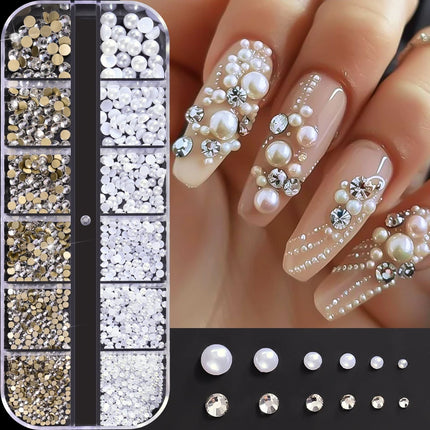 12Grid 3D Halloween Punk Retro Alloy Cross Nail Charms Y2k Gothic Metal Gun Black Silver Skull,Cross Nail Art DIY Cool Nail Part