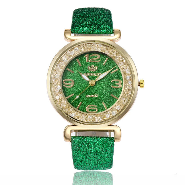 Orologio da donna di marca di lusso Orologio da polso al quarzo da donna con cassa rotonda Orologi da donna Orologio da festival Regalo di San Valentino platinumshop