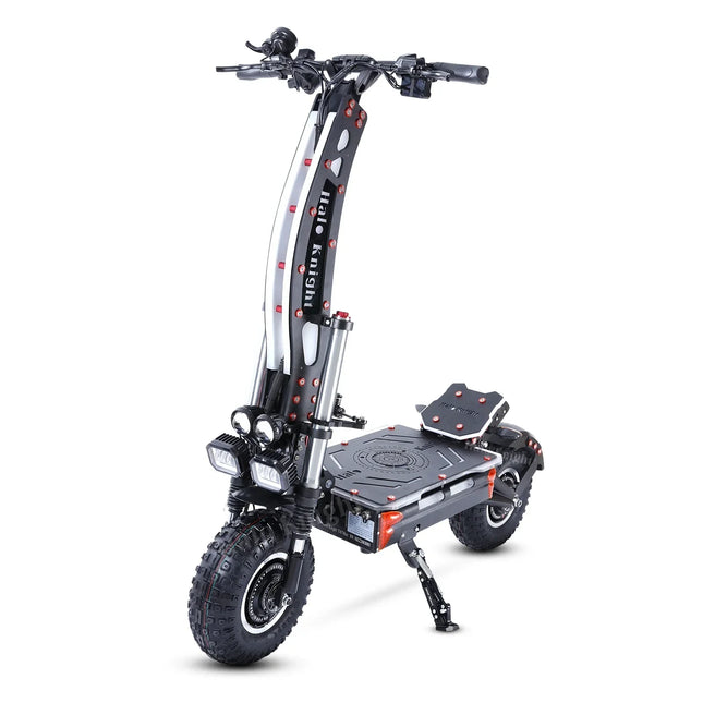 Halo Knight T107Max Scooter elettrico per adulti 14 pollici Off road Pneumatici E-Scooter per uomo 4000W 72V 50 AH Pieghevole City EScooter