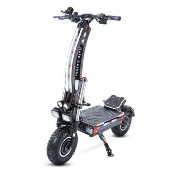 Halo Knight T107Max Scooter elettrico per adulti 14 pollici Off road Pneumatici E-Scooter per uomo 4000W 72V 50 AH Pieghevole City EScooter
