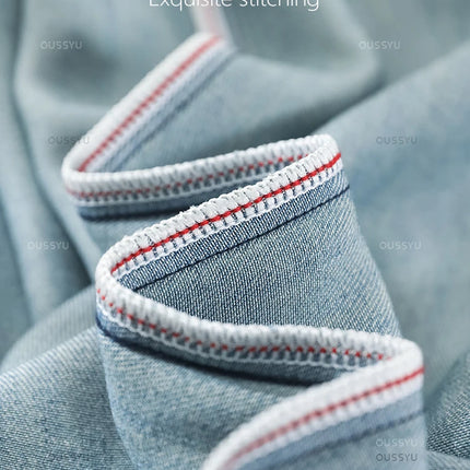 Estate di Lusso Morbido Accogliente 100% Tessuto Lyocell Donna Jeans Allentati Gamba Larga Elastico in Vita Pantaloni Moda Casual Più Lunghezza