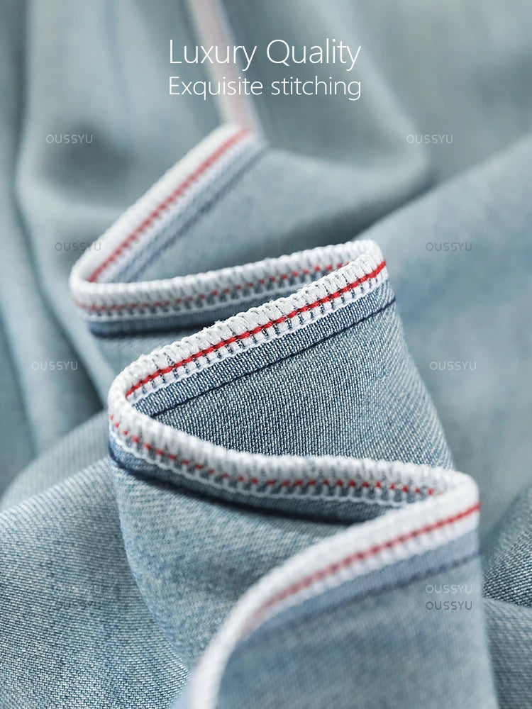Estate di Lusso Morbido Accogliente 100% Tessuto Lyocell Donna Jeans Allentati Gamba Larga Elastico in Vita Pantaloni Moda Casual Più Lunghezza